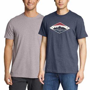 NWT  Eddie Bauer Men’s Tee, 2-pack